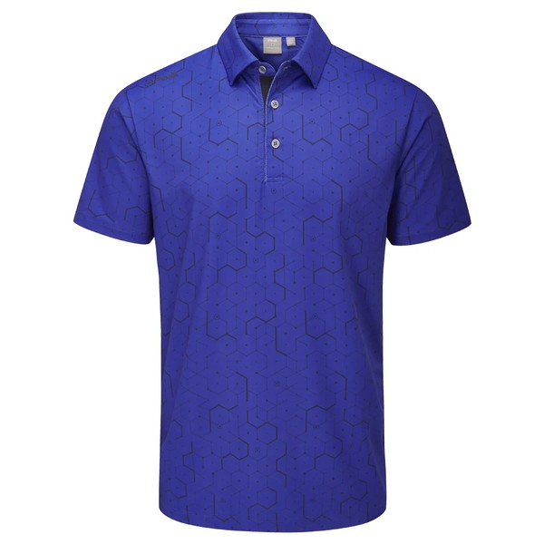 Ping Mens Geo Golf Polo Shirt