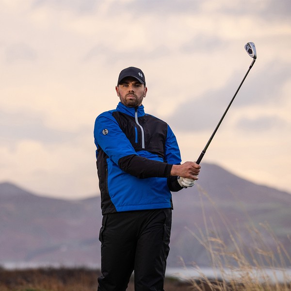 Half zip discount waterproof golf jacket