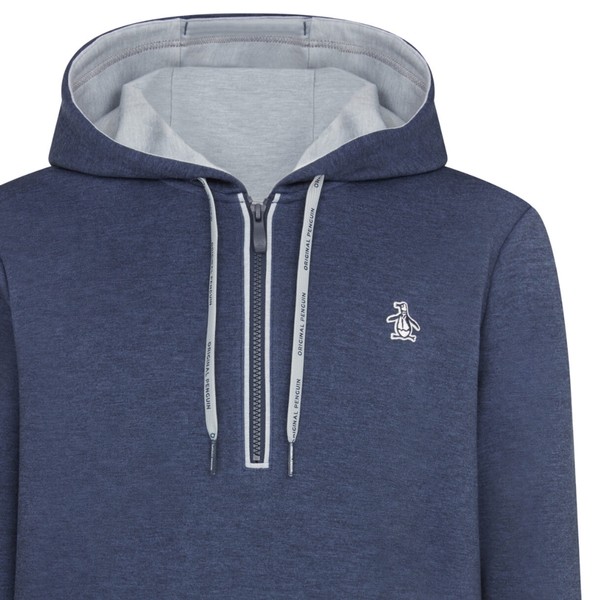 Original Penguin 1 4 Zip Colour Block Golf Hoodie