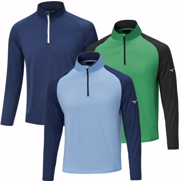 Mizuno Mens Quick Dry Breeze 1/4 Zip Golf Pullover