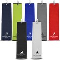 Microfibre Logo Tri-Fold Golf Towels (Quantity 12)