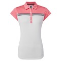 FootJoy Ladies Engineered Colour Block Lisle Polo Shirt