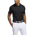 adidas Mens 3 Stripe Basic Golf Polo - FJ9837