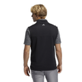 Mens Club Quarter Zip Golf Vest black-gh7080