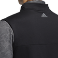 Mens Club Quarter Zip Golf Vest black-gh7080