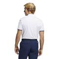 adidas Mens Core Golf Polo Left Chest [white-navy-gm0327]