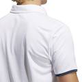 adidas Mens Core Golf Polo Left Chest [white-navy-gm0327]