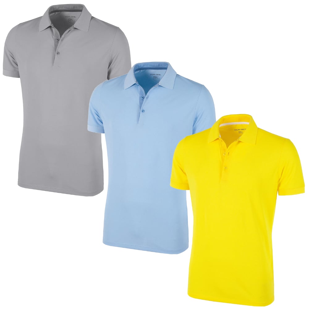 yellow golf shirt mens