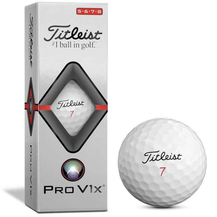 Titleist Pro V1x HIGH NUMBERS Golf Balls - Prior Generation