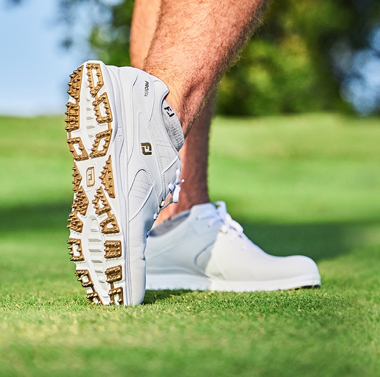 FootJoy Pro SL Gold Mens Golf Shoes - Limited Edition