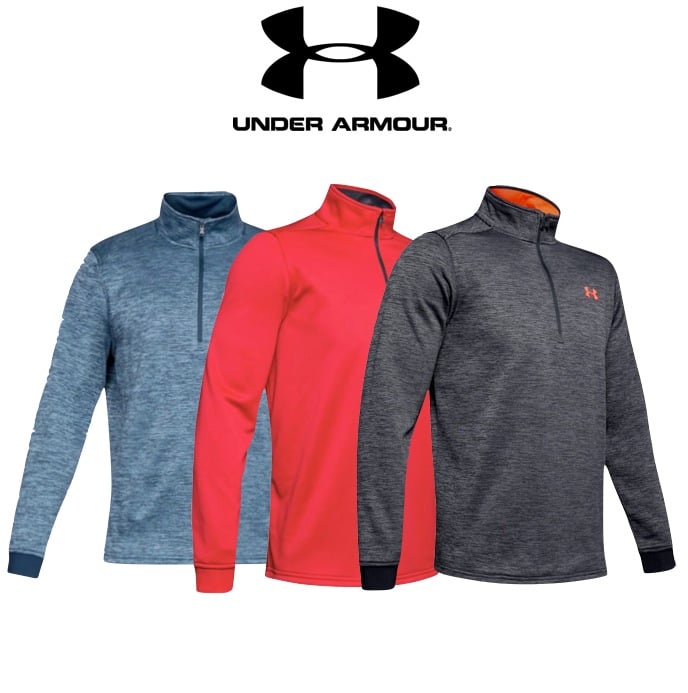 Under Armour Mens 1/2 Zip Golf Sweater