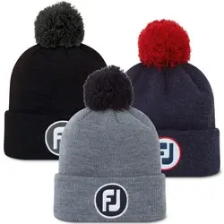 FootJoy Beanies Bobble Hats from The Golf Shop Online