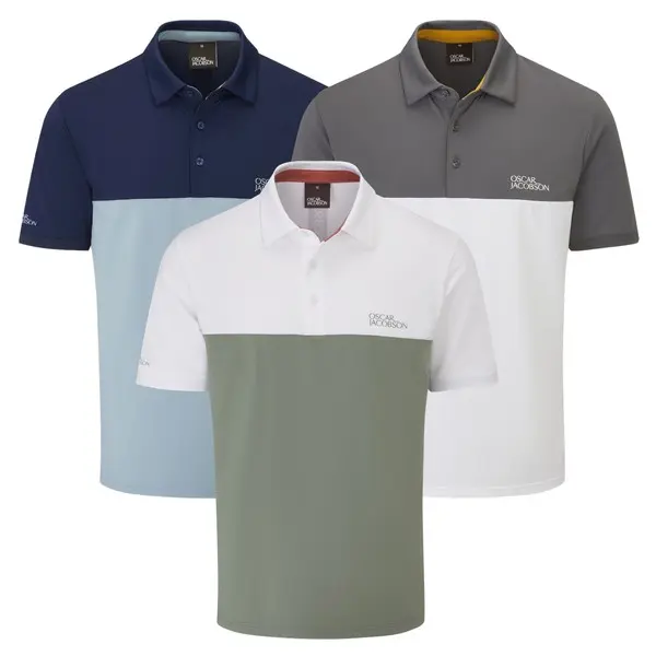 Oscar Jacobson Matley Golf Polo Shirt