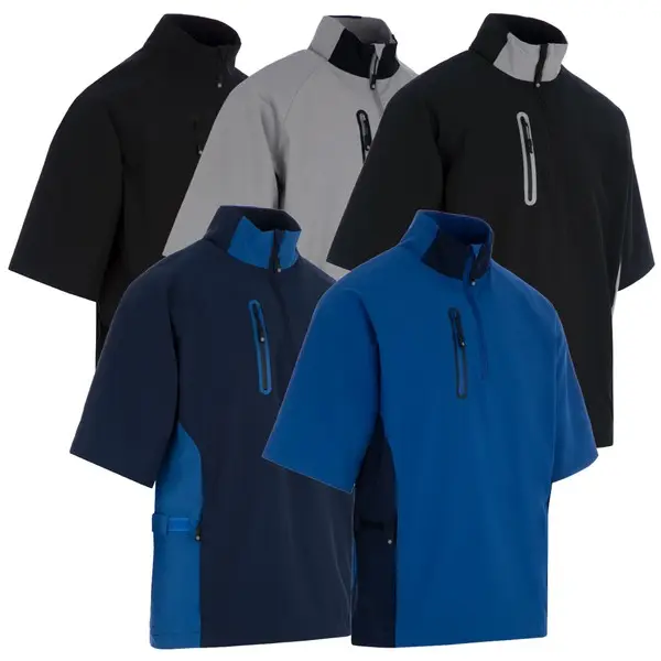 ProQuip Mens Pro Tech Short Sleeve Wind Jacket