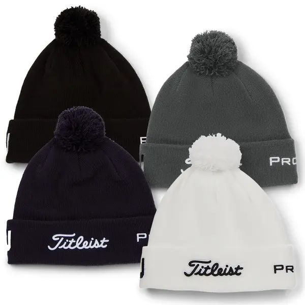 Titleist Tour Pom Pom Beanie Hat