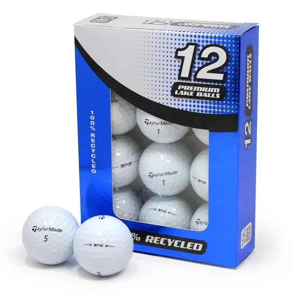 TaylorMade TP5 Grade A Blue Foil Lake Balls - 12 pack