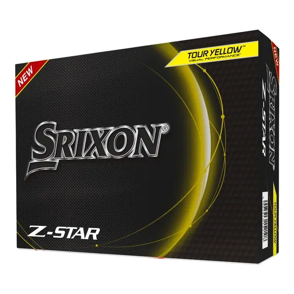 Srixon Z Star Yellow Golf Balls