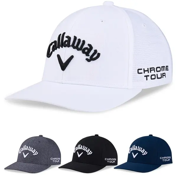 Callaway Mens TA Performance Pro Golf Cap with Ai Smoke Logo