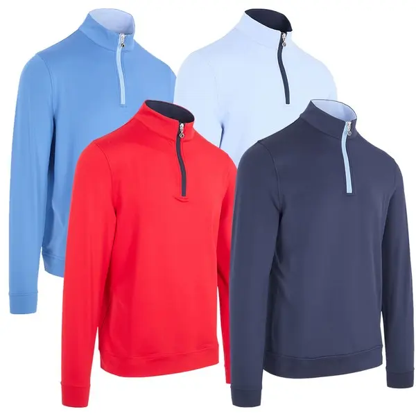 Ashworth Comfort Stretch Quarter Zip Golf Sweater