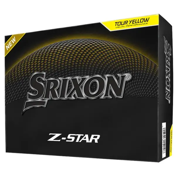 Srixon Z Star Yellow Golf Balls