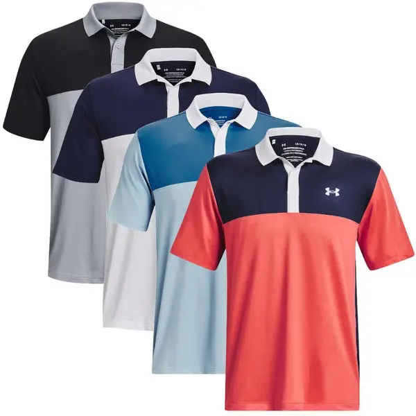 Mens under armour polo shirts clearance hotsell