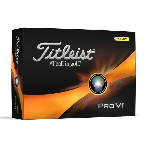 Titleist Pro V1 LOGO Yellow Golf Balls