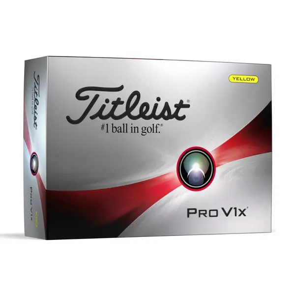 Titleist Pro V1X Yellow LOGO Golf Balls 