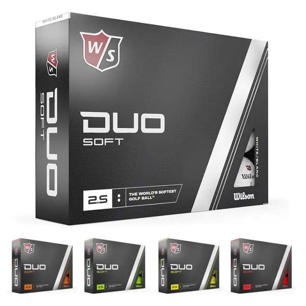 Wilson Duo Soft 12-Ball Golf Balls