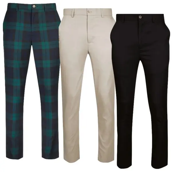 Glenmuir Mens Cuthberts Lightweight Golf Trousers - Sale