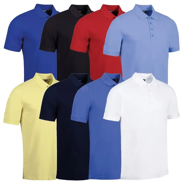 Glenmuir Mens Kinloch Short Sleeve Golf Polo Shirt