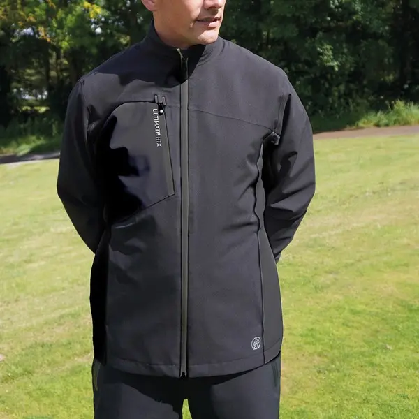 ProQuip Mens Ultimate HTX Full Zip Waterproof Golf Jacket