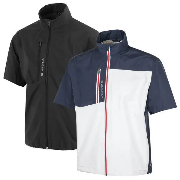 Galvin Green Axl Mens Gore-Tex Paclite Half-Sleeve Golf Jacket