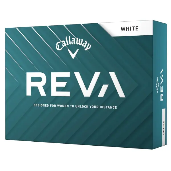 Reva White Golf Balls