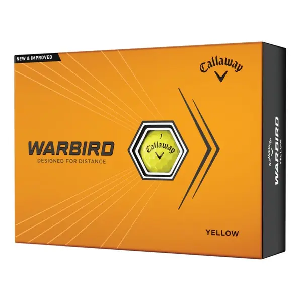 Warbird 23 Yellow Golf Balls 