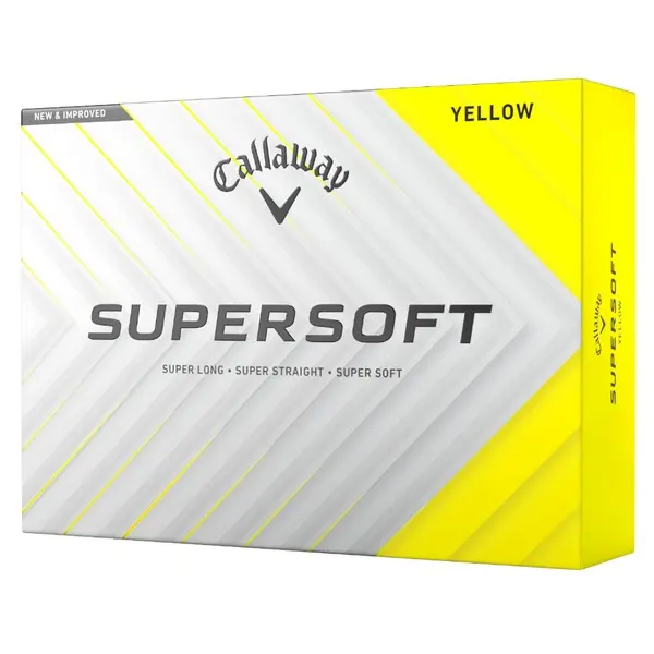 Callaway Super Soft 2025 Yellow Golf Balls