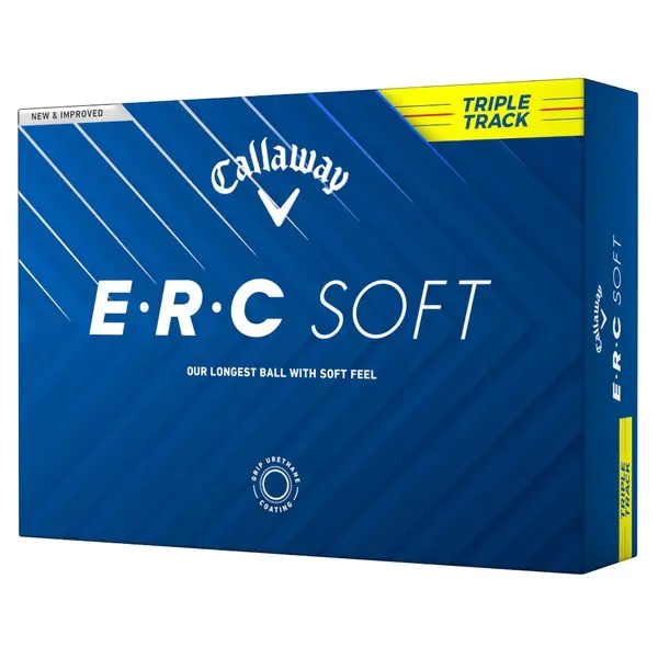 Callaway ERC Soft 25 Triple Track Yellow Golf Balls