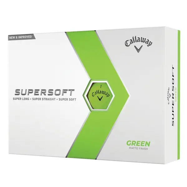 Callaway Super Soft 2023 Green Golf Balls