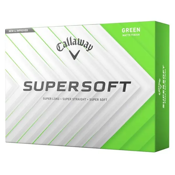 Callaway Super Soft 2025 Green Golf Balls