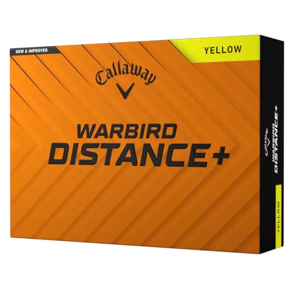 Warbird 23 Yellow Golf Balls 