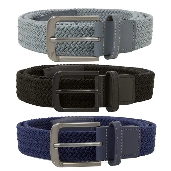 Callaway Mens Stretch Braided Golf Belt