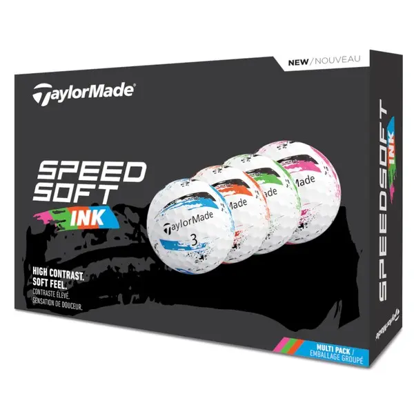 TaylorMade Speedsoft Ink Golf Balls - 2024 Model