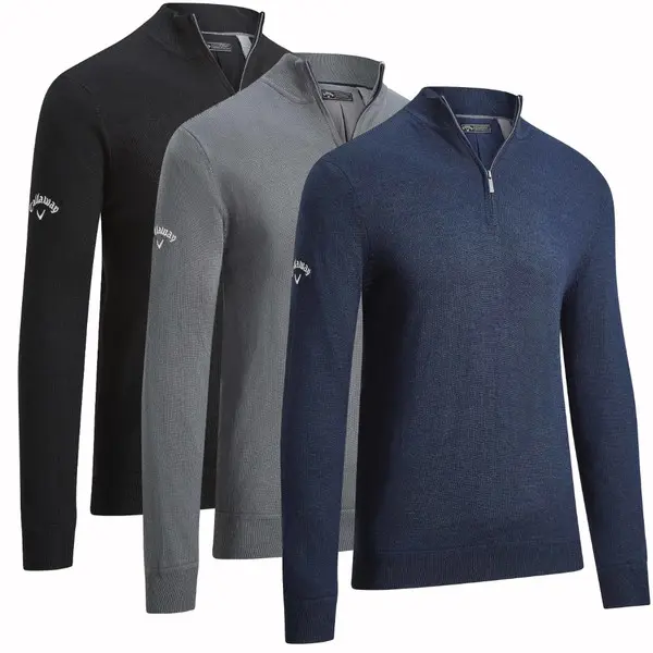 Callaway Mens Windstopper 1/4 Zip Golf Sweater 