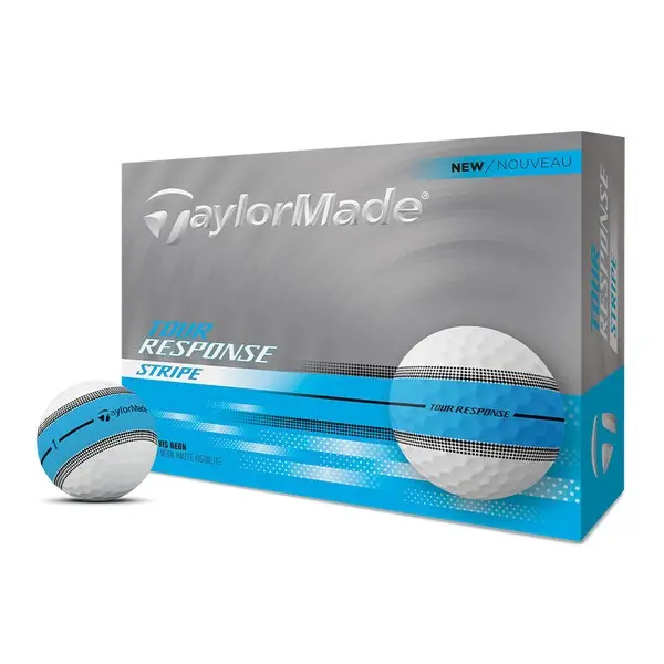 TaylorMade Tour Response Stripe Blue Golf Balls