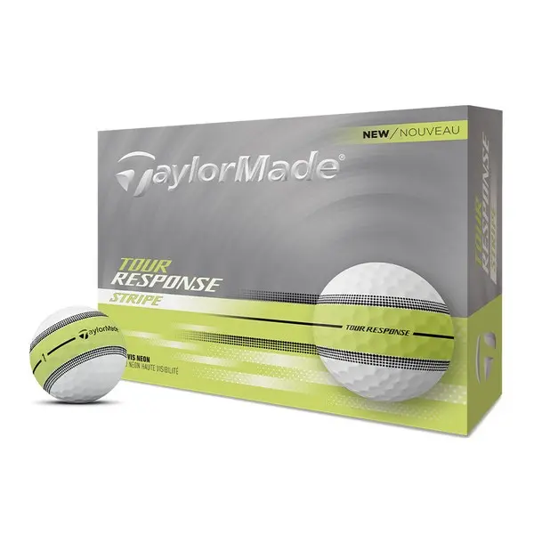 TaylorMade 2025 Tour Response Neon Yellow Golf Balls