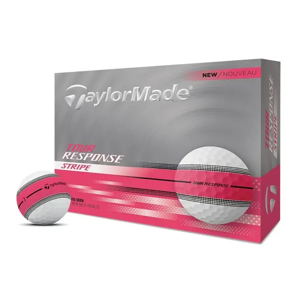 TaylorMade 2025 Tour Response Neon Pink Golf Balls