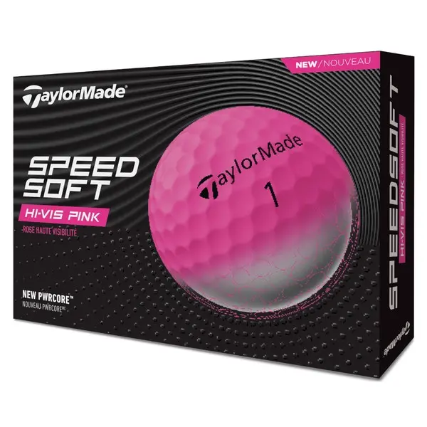 TaylorMade Speedsoft Pink Golf Balls