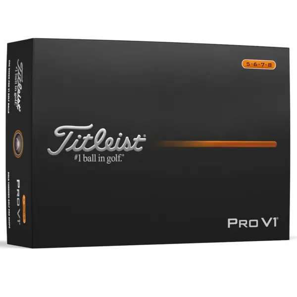 Titleist 2025 Pro V1 High Numbers Golf Balls