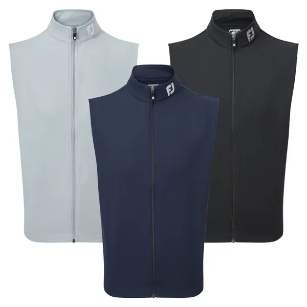 FootJoy Mens Full-Zip Knit Golf Vest