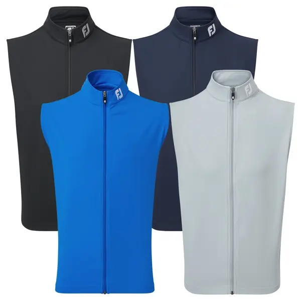 FootJoy Mens Full-Zip Knit Golf Vest