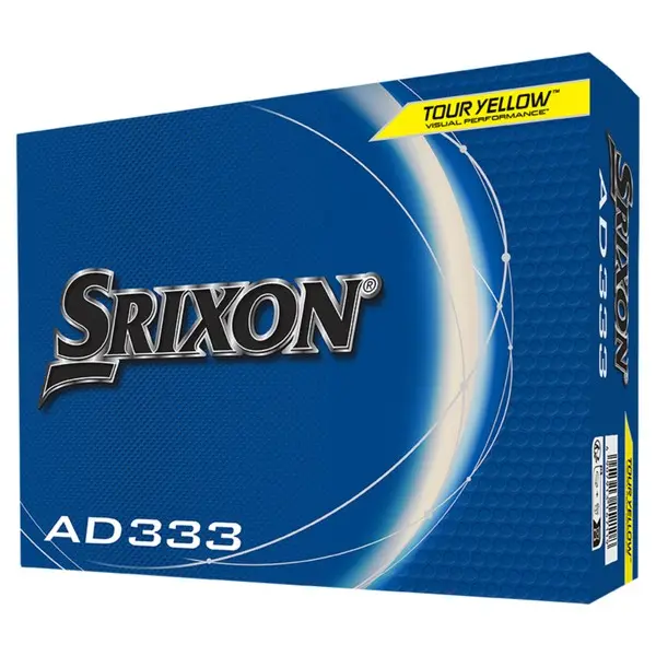 Srixon AD333 Yellow Golf Balls